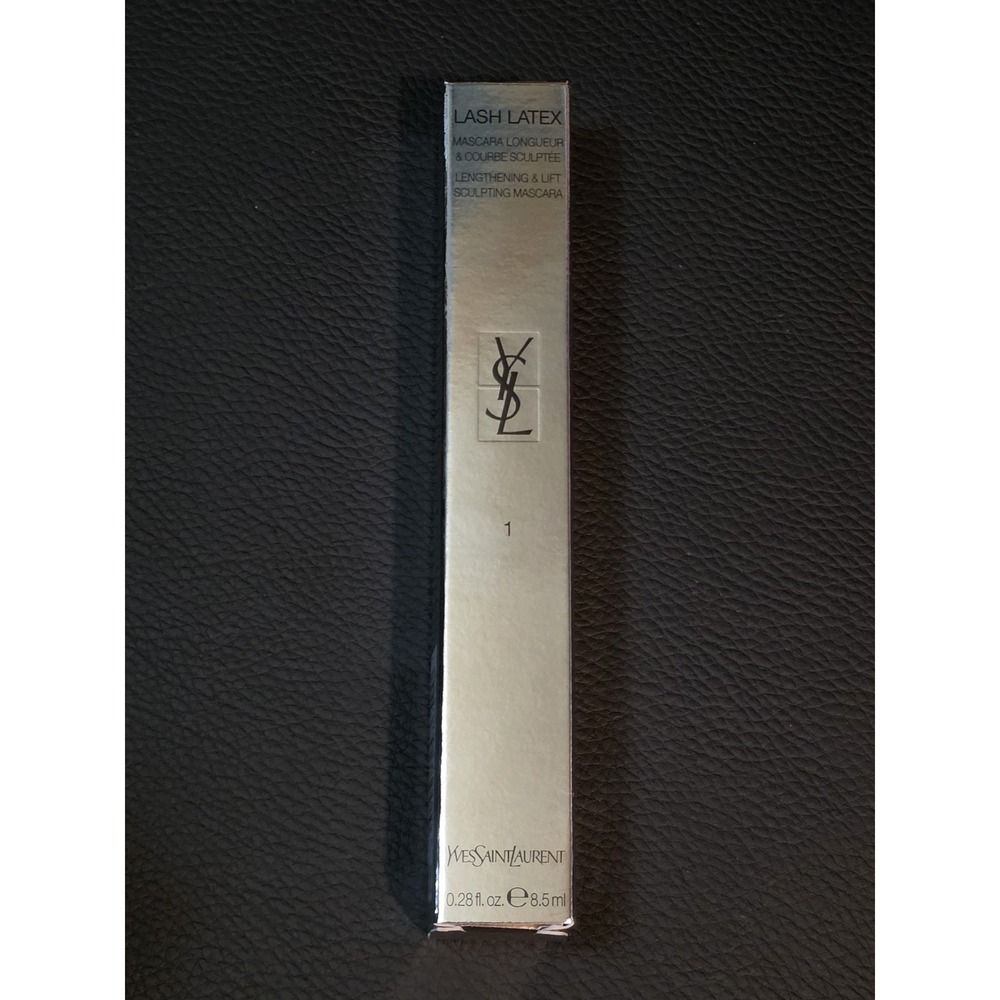 YSL Lash Latex Mascara Shade 1 Sculpted Black Lengthening Sculpting Full Size